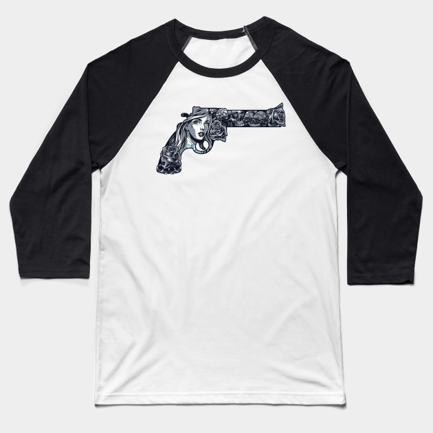 Active Shooter Baseball T-Shirt by Azizshirts